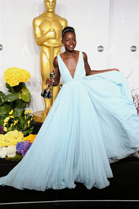 nyong'o's light-blue prada|lupita nyong'o oscar dress.